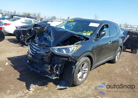 2017 Hyundai Santa Fe Sport 2.4L из США, поврежденный, VIN 5NMZU3LB6HH031260